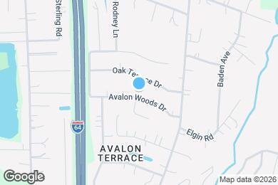 Map image of the property - 5736 Avalon Woods Dr