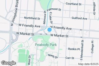 Map image of the property - 1218 W Market St