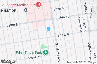 Map image of the property - 1939 S I St