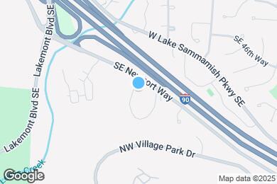 Map image of the property - 18501 SE Newport Way