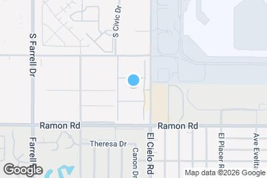 Map image of the property - 401 El Cielo Rd