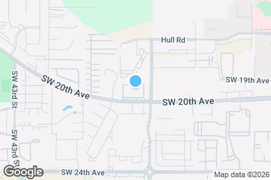Map image of the property - 3860 SW 20th Ave