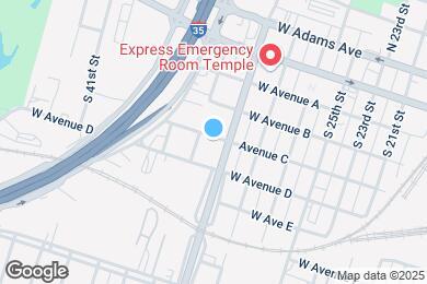 Map image of the property - 1611 W Ave C