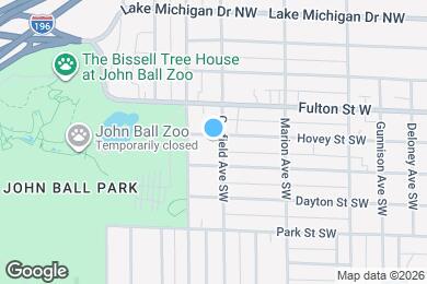 Map image of the property - 1208 Hovey St SW