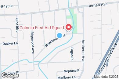Map image of the property - 98 Hawthorne Ave