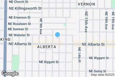 Map image of the property - 5035 NE 12th Ave