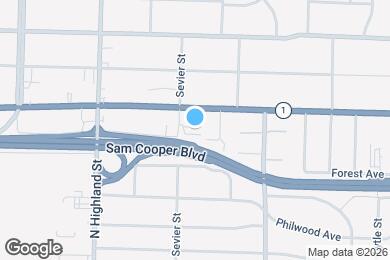 Map image of the property - Forrest Cove