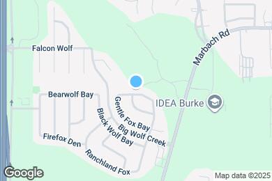 Map image of the property - 1802 Gray Fox Creek
