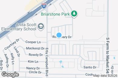 Map image of the property - 609 Rosemary Dr