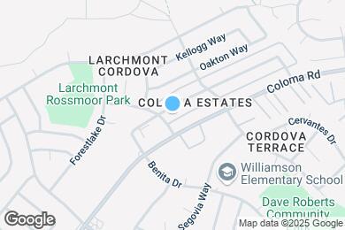 Map image of the property - 2037 Benita Dr