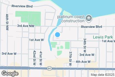 Map image of the property - 3816 1st Ave W