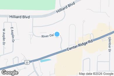 Map image of the property - 21921 River Oaks Dr