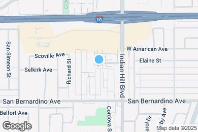 Map image of the property - 1400 Cobblestone Ln