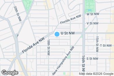 Map image of the property - 1753 Willard St NW