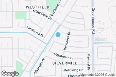 Map image of the property - 19427 Bristlestar Dr