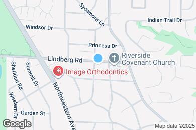 Map image of the property - 1848 Garden St