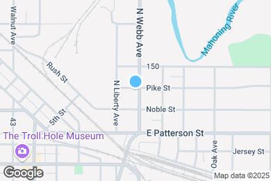 Map image of the property - 358 N Webb Ave