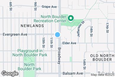 Map image of the property - 3075 Broadway St