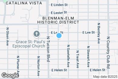 Map image of the property - 1512 N Forgeus Ave