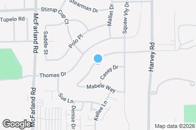 Map image of the property - 7253 Chucks Way