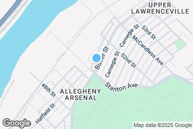 Map image of the property - 5119 Butler St