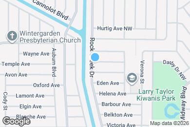 Map image of the property - 1299 Barton Ave