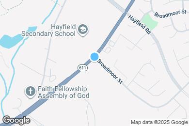 Map image of the property - 5401 Broadmoor St