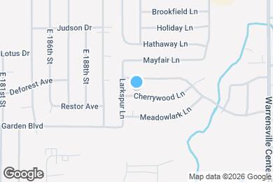 Map image of the property - 19209 Cherrywood Ln