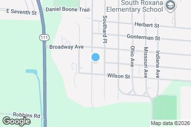 Map image of the property - 802 Sinclair Ave