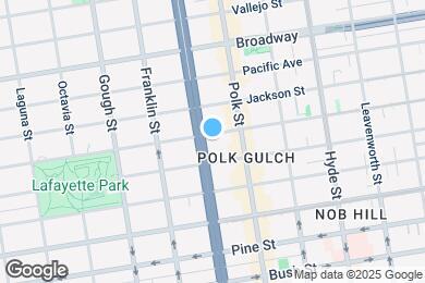 Map image of the property - 1868 Van Ness Ave