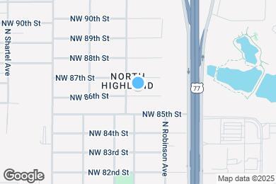 Map image of the property - 233 NW 86th St