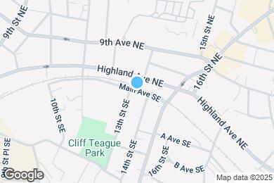 Map image of the property - 1312 Main Ave SE