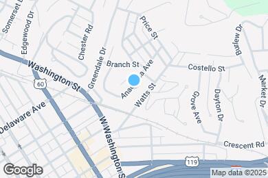 Map image of the property - 852 Anaconda Ave