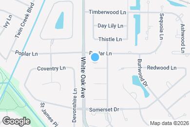 Map image of the property - 1621 Santa Ana Ct