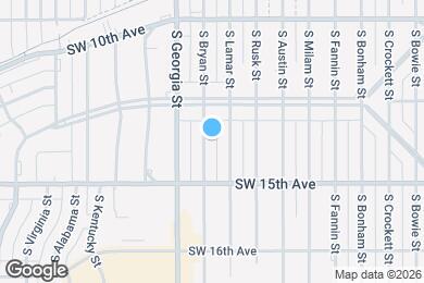 Map image of the property - 1219 S Bryan St