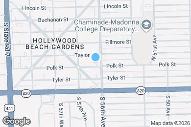 Map image of the property - 5603 Polk St