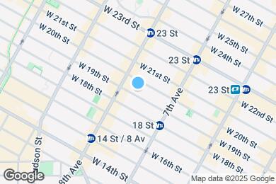 Map image of the property - 251-253 W 19th St