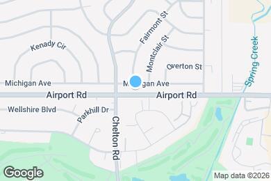 Map image of the property - 3616 Airport Rd