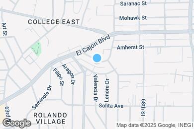 Map image of the property - 6665 Amherst St