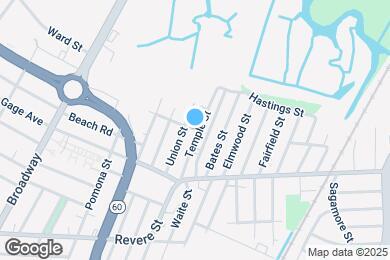 Map image of the property - 58 Temple St