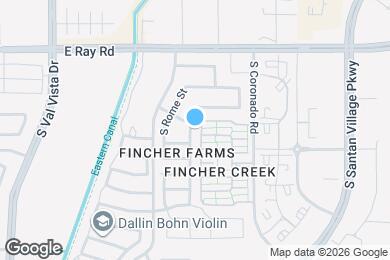 Map image of the property - 1757 S Voyager Dr