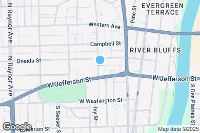 Map image of the property - 112 Nicholson St