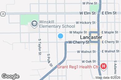 Map image of the property - 533 W Cherry St, Lancaster, WI 53813
