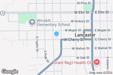 Map image of the property - 533 W Cherry St