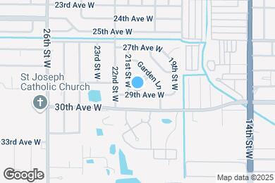 Map image of the property - 2032 29th Ave W