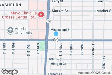 Map image of the property - 1233 Jackson St