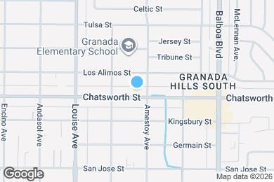 Map image of the property - 17155 Chatsworth St