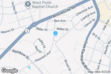 Map image of the property - 427 Pleasant Ave