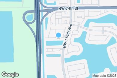 Map image of the property - 11482 NW 69th Ter