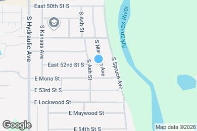 Map image of the property - 5301 S Madison Ave